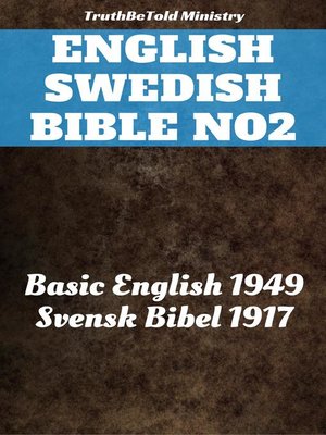 cover image of English Swedish Bible No2